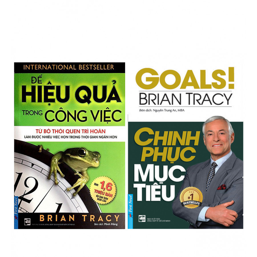 Combo  Để Hiệu Quả Trong Công Việc + Chinh Phục Mục Tiêu