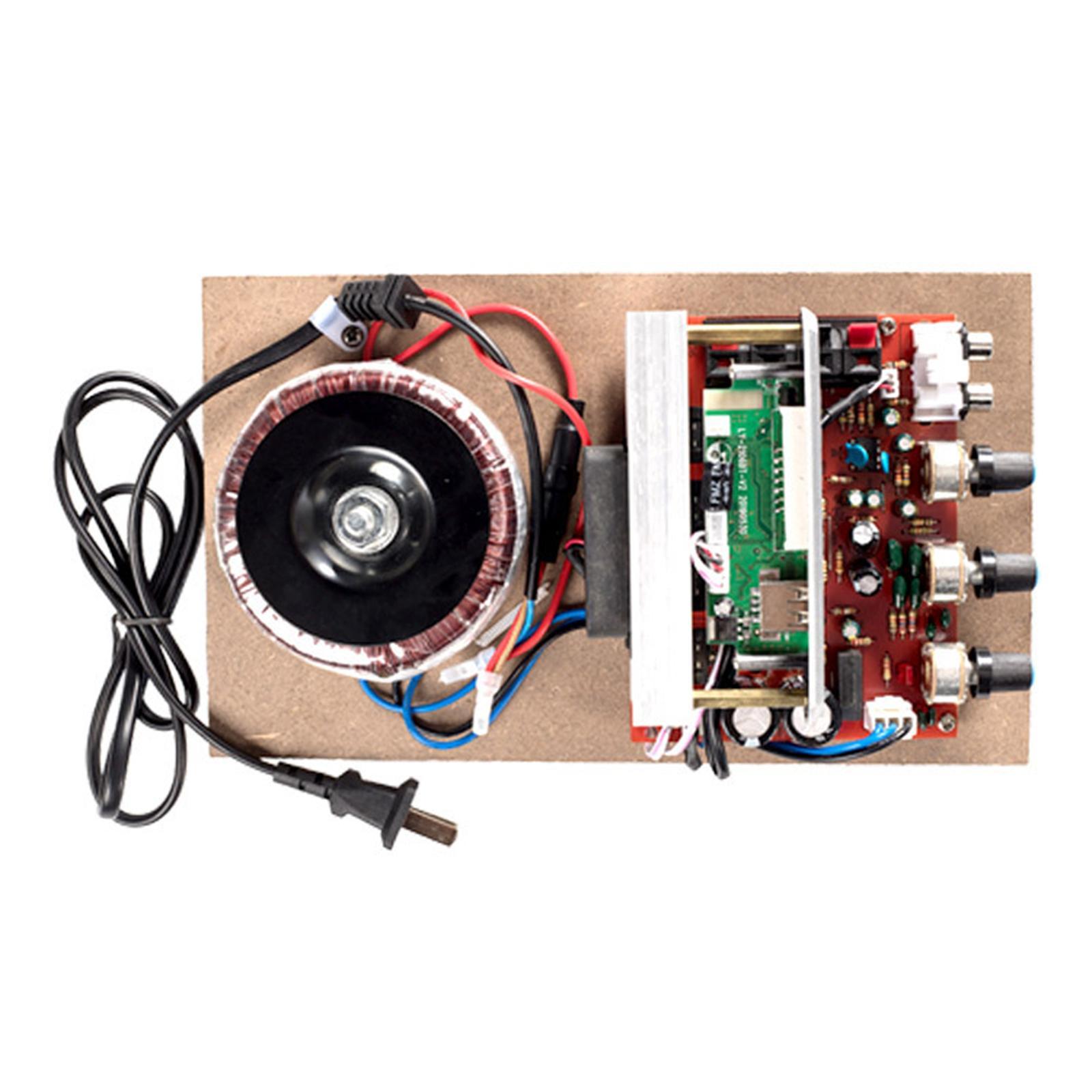 Digital Amplifier Board Bluetooth 5.0 DIY 180W+180W Peak Output 220V Stereo 2 Channel Music Amplifier Audio Module Home Audio System