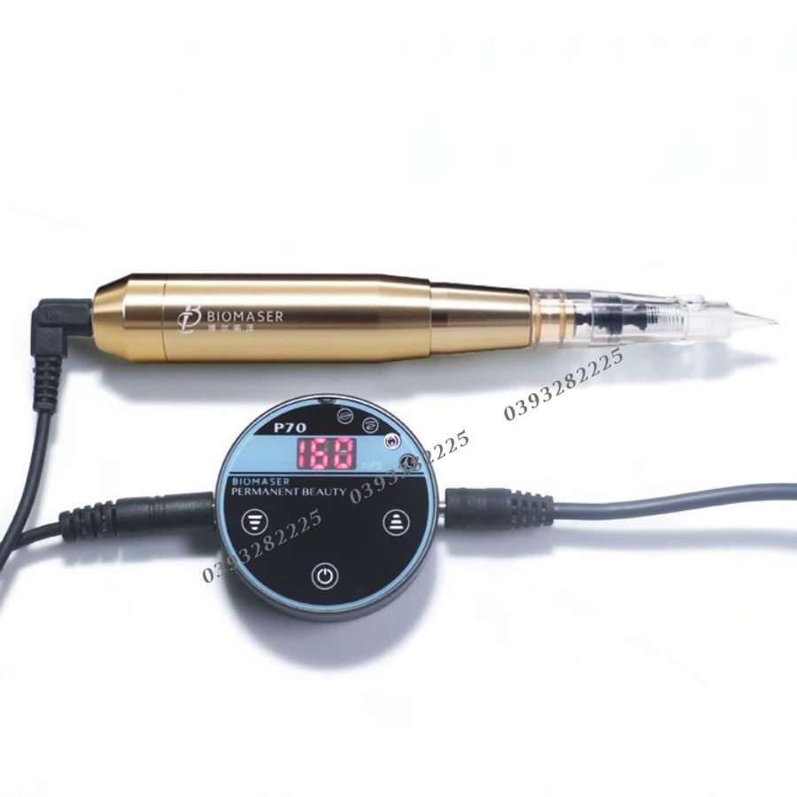 MÁY XĂM KỸ THUẬT SỐ BIOMASER P70 phun xăm tattoo BH 3 tháng