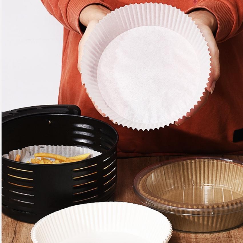 Giấy nến lót nồi chiên không dầu sét 30 tờ- màu ngẫu nhiên