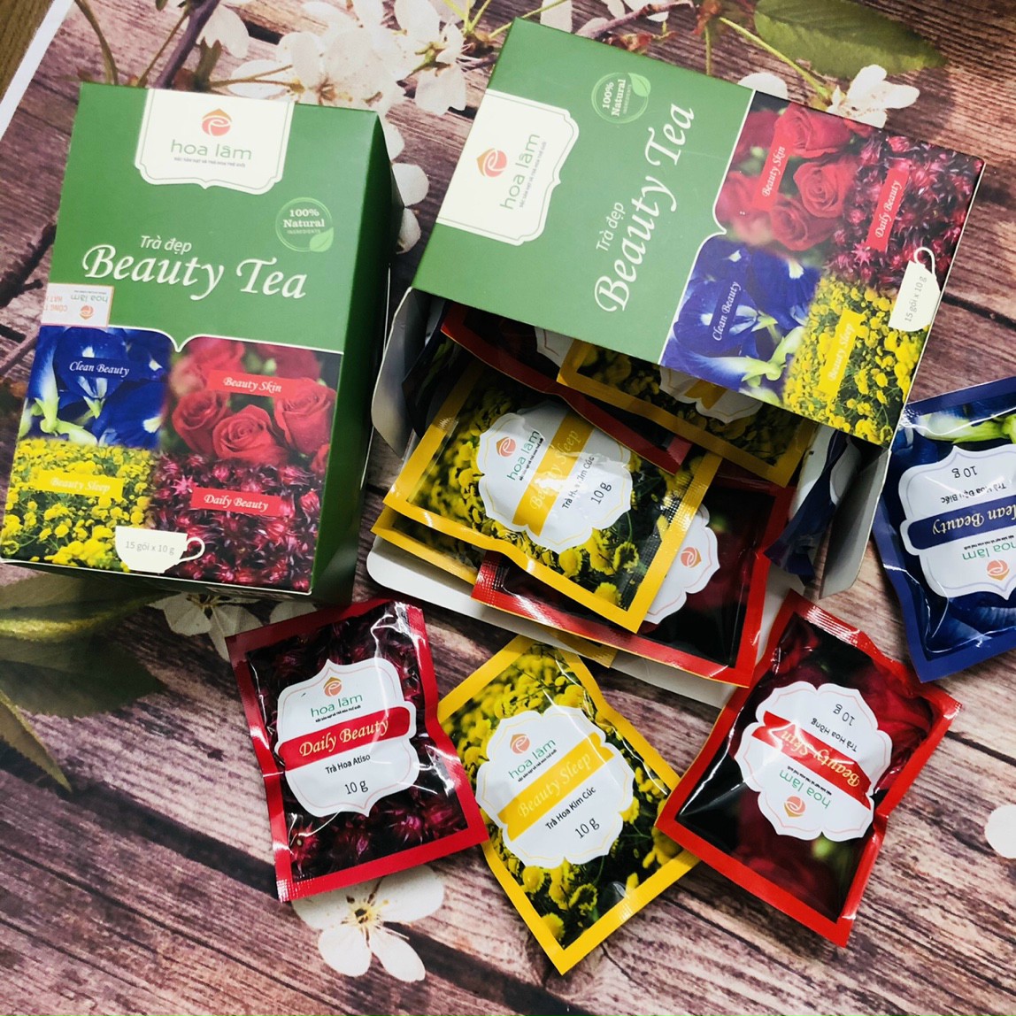 Beauty Tea - Trà Đẹp dưỡng nhan, thanh lọc cho cơ thể, đẹp da- dáng xinh.