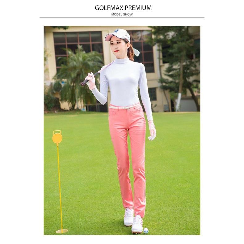 Quần dài nữ đánh Golf chính hãng TYDJ - KUZ826 - Chất liệu sợi Sợi polyester + Spandex cao cấp, bền đẹp