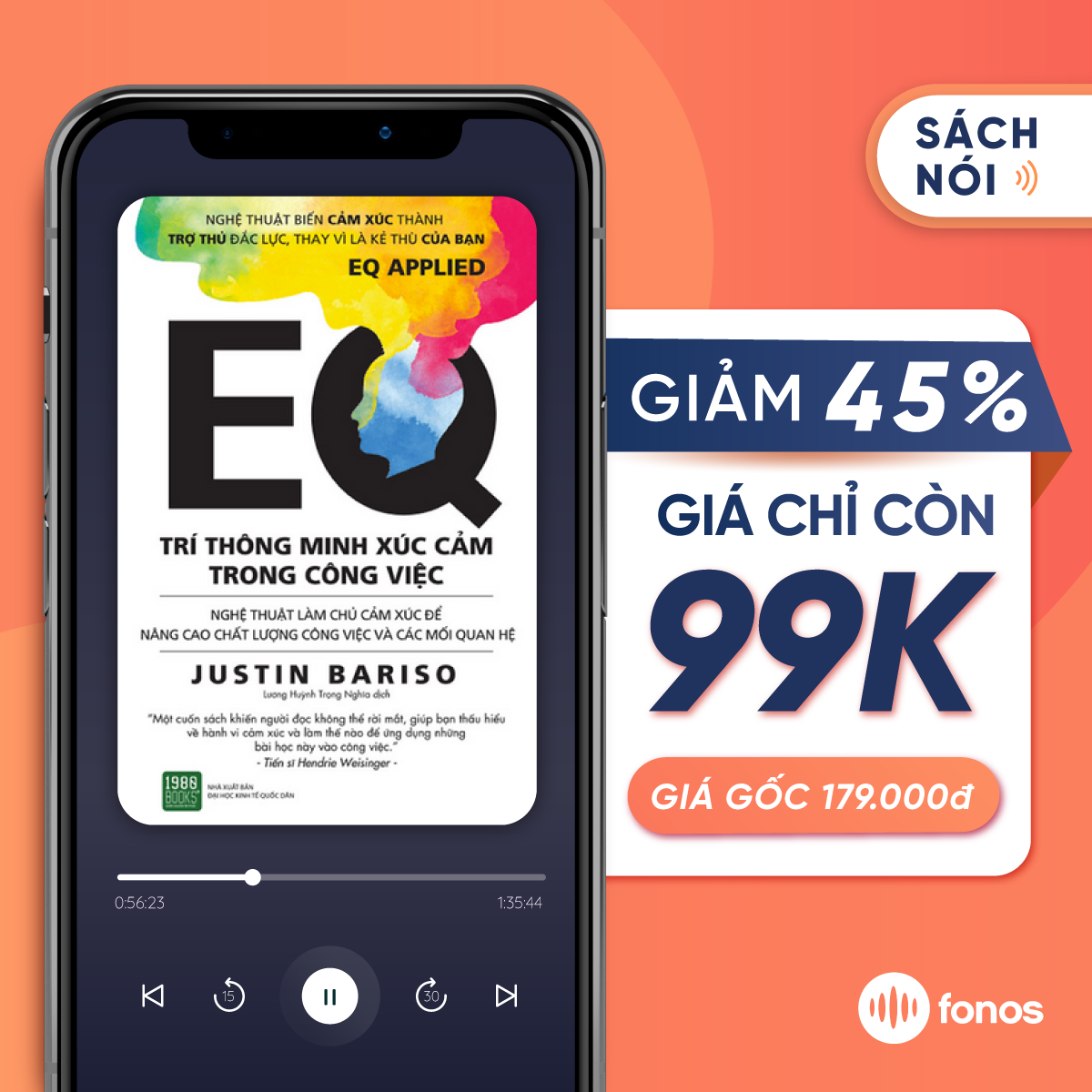 Sách nói: EQ - Trí Thông Minh Xúc Cảm Trong Công Việc