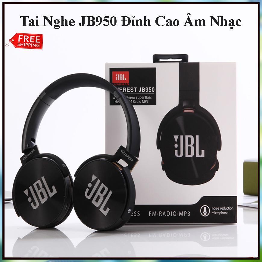 Thiết Bị Âm Thanh Di Động Chất Lượng,Tai Nghe Bluetooth Không Dây JBL950  hàng nhập khẩu cao cấp âm thanh ấm chuẩn