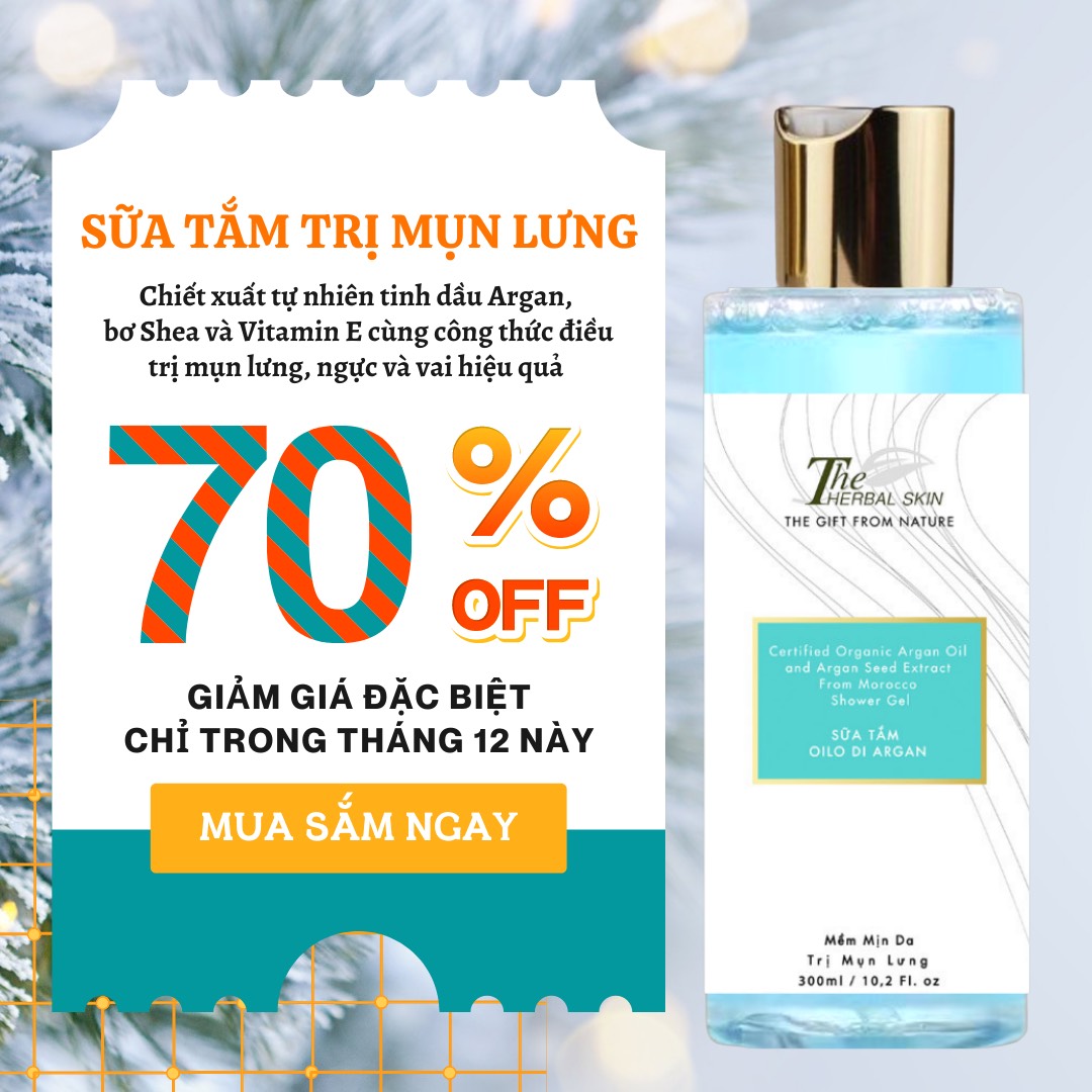 Sữa Tắm Oil Di Argan The Herbal Skin 300ml