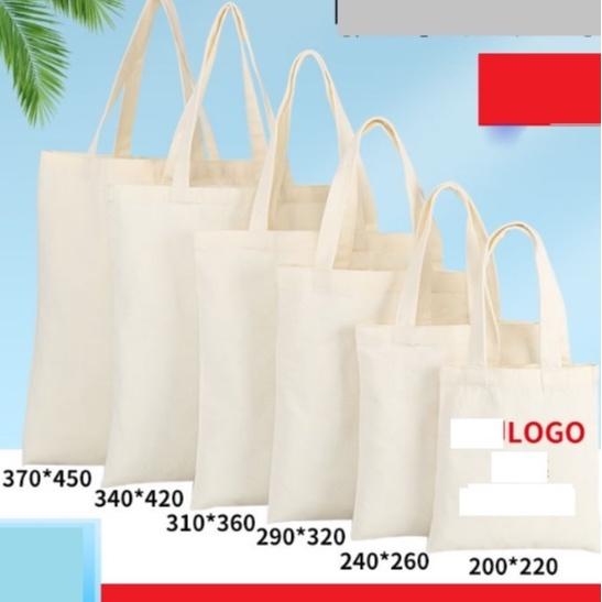 Túi vải canvas màu trắng nhiều kích thước Trương Gia Túi Vải - Túi Canvas - 45cmx38cm