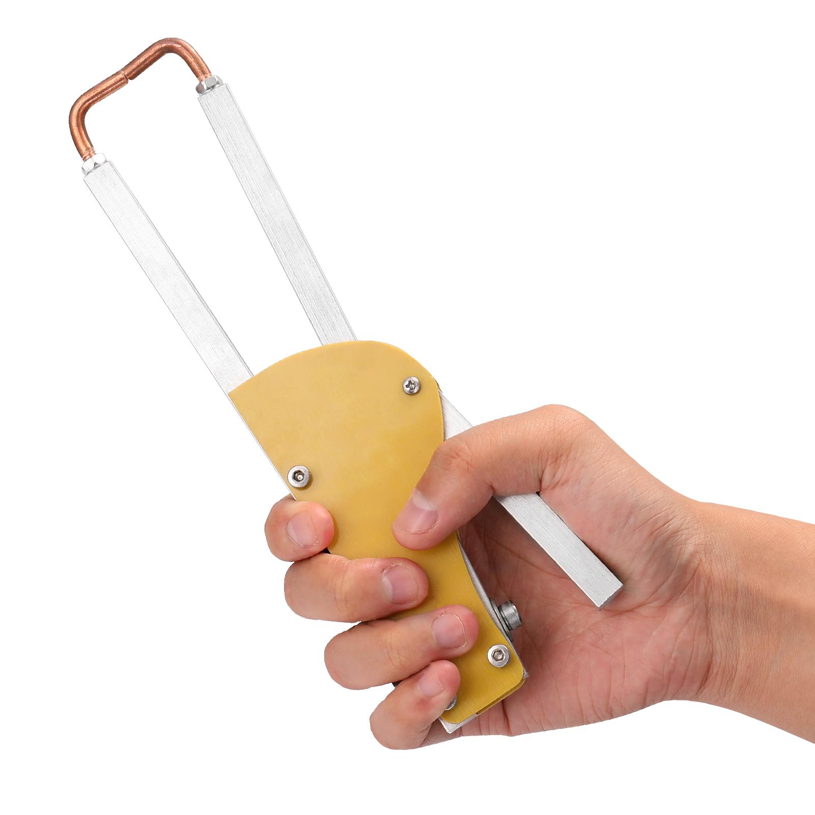 Spot Welding Machine Pressure Adjustable Special-shaped Epoxy Board Butt-Soldering Tongs Solder Pen for 1+1 mm Steel