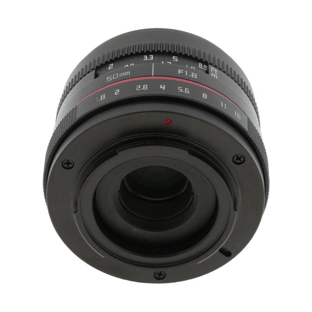 Mirrorless Camera Fixed Lens Manual Focus for X-T1 X-T2 X--T20 X- X 50mm 8-F16 Fully Multi-coated Film