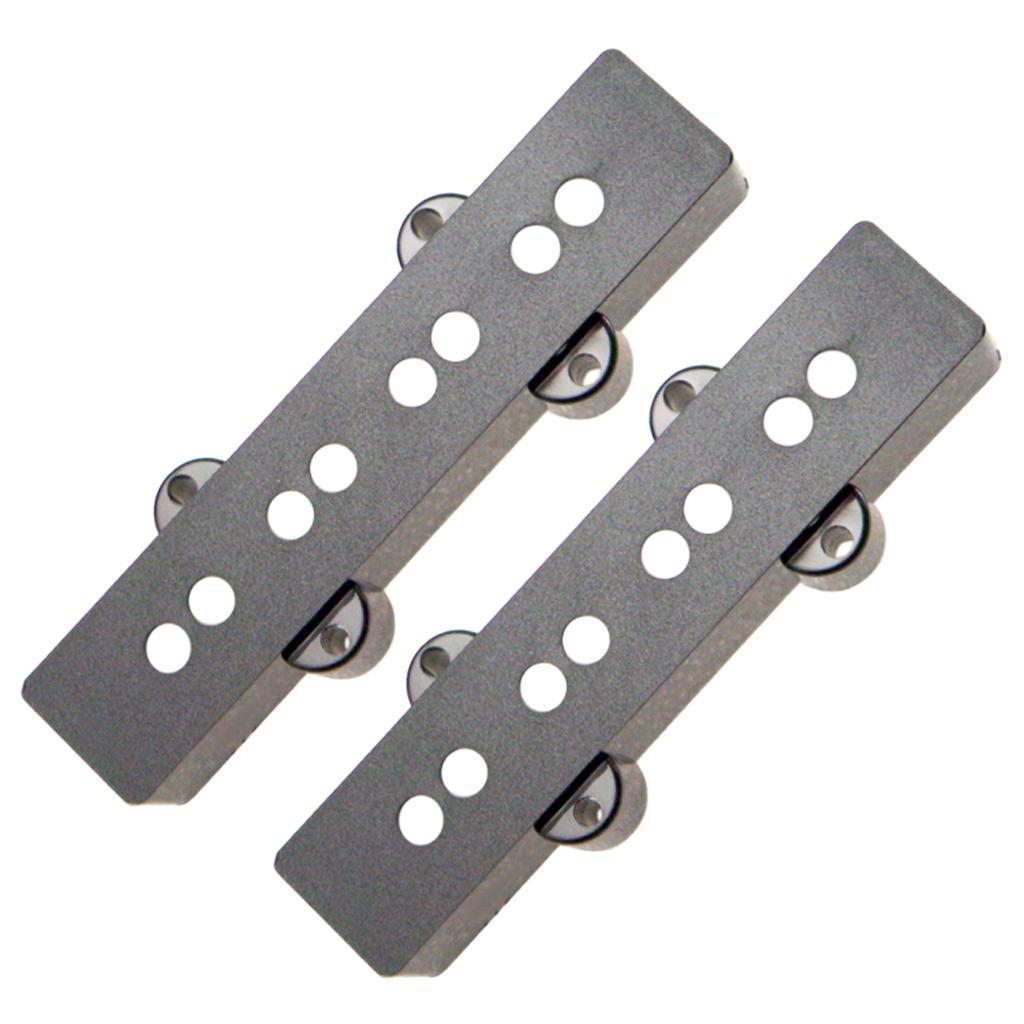 2-4pack Open Holes 4 String Pickup Covers for JB Style Guitar Jazz Bass
