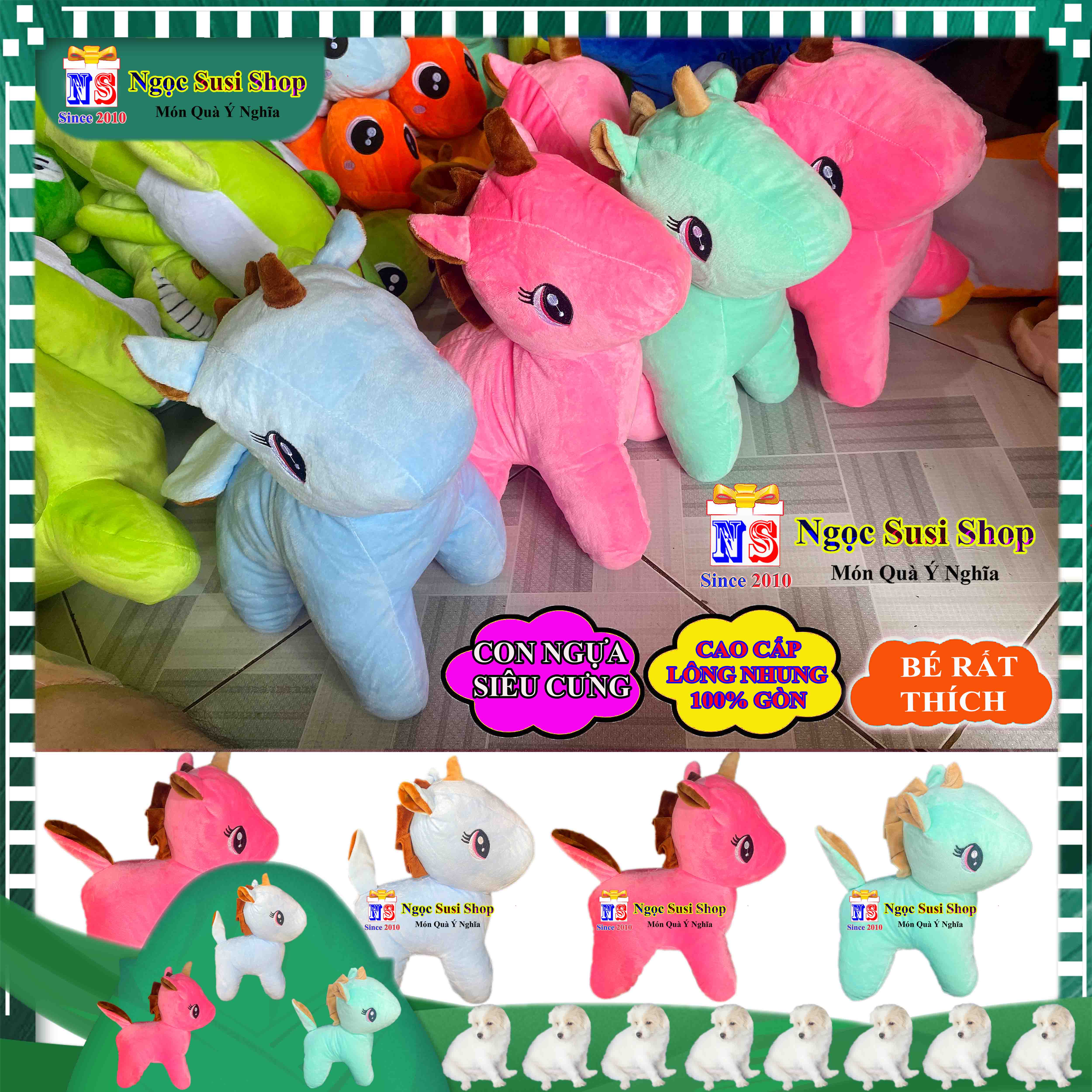 GỐI ÔM THÚ BÔNG CON NGỰA PONY SIZE 35CM SIÊU ĐẸP NHƯ ẢNH CHO BÉ - GẤU BÔNG HÌNH CON NGỰA HÀNG CHUẨN - GIAO NGẪU NHIÊN MÀU