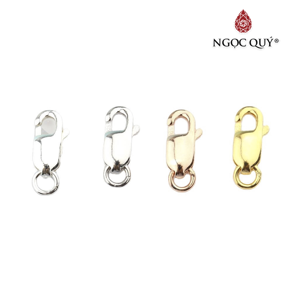 Charm bạc móc khóa kết vòng tay, dây chuỗi - Ngọc Quý Gemstones