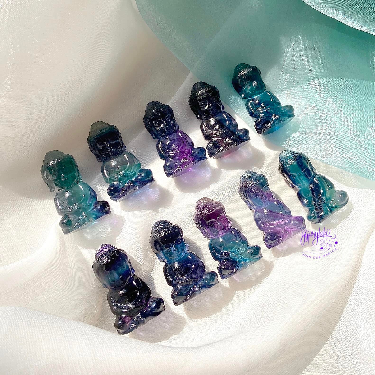 Mặt Phật Tổ Đá Fluorite SP004033 Gypsy.lala