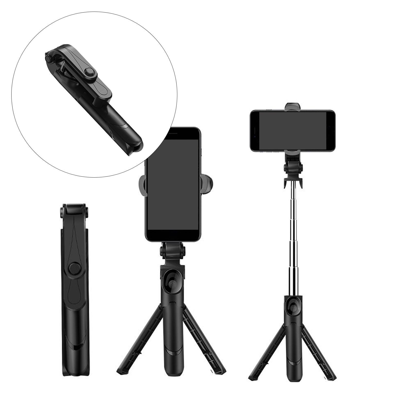 3 in 1 Bluetooth Selfie Stick Tripod Black