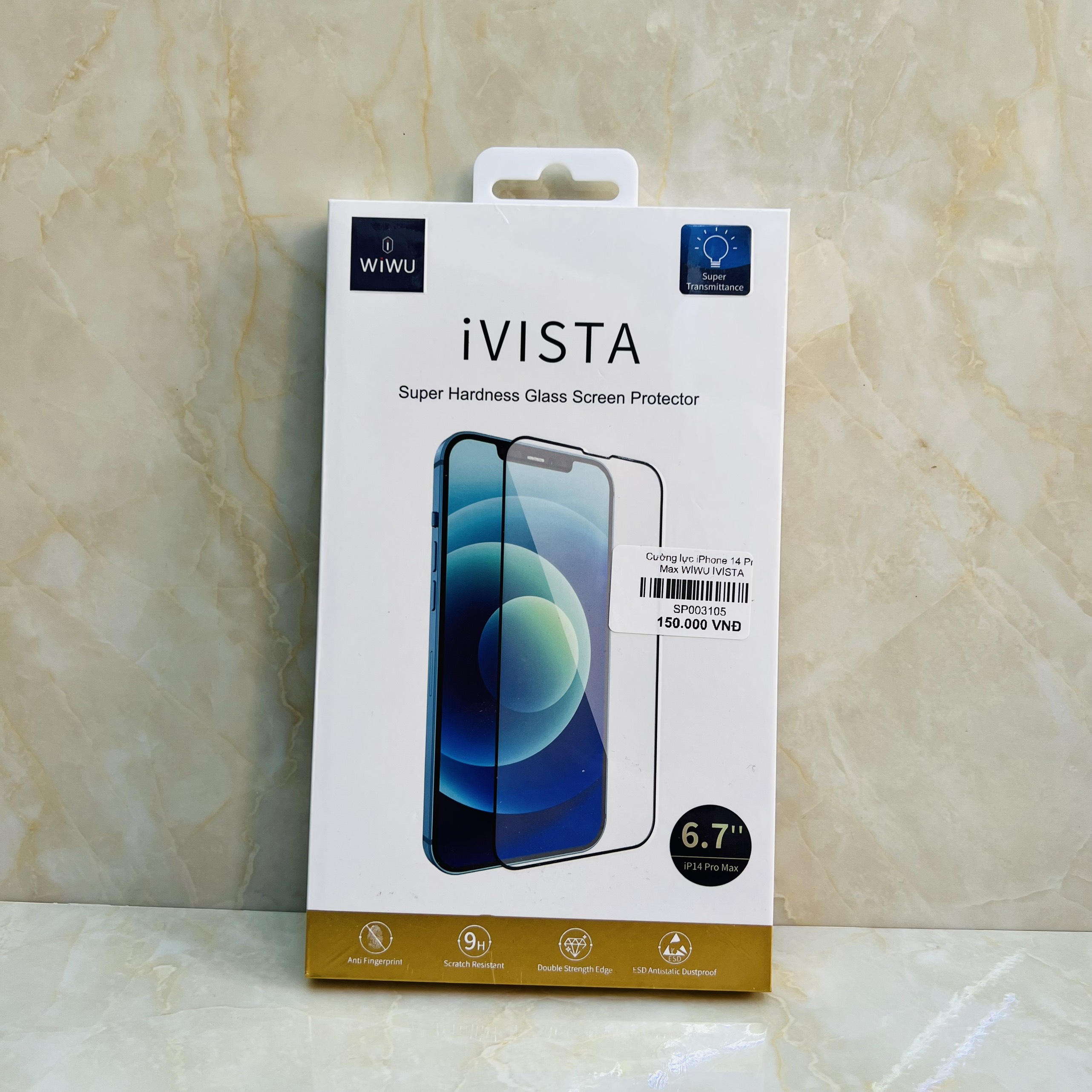 Cường lực WiWU iVISTA Dành Cho iPhone 14 Pro Max - hàng chính hãng