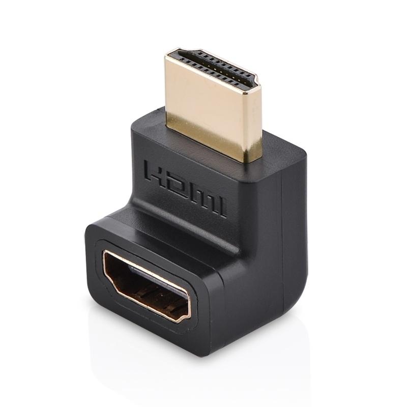 Đầu nối HDMI bẻ góc 90 độ - Dùng cho tivi treo tường bị đội dây HDMI, Độ phân giải Full HD1080, 2K, 4K, 3D Chuyên nghiệp