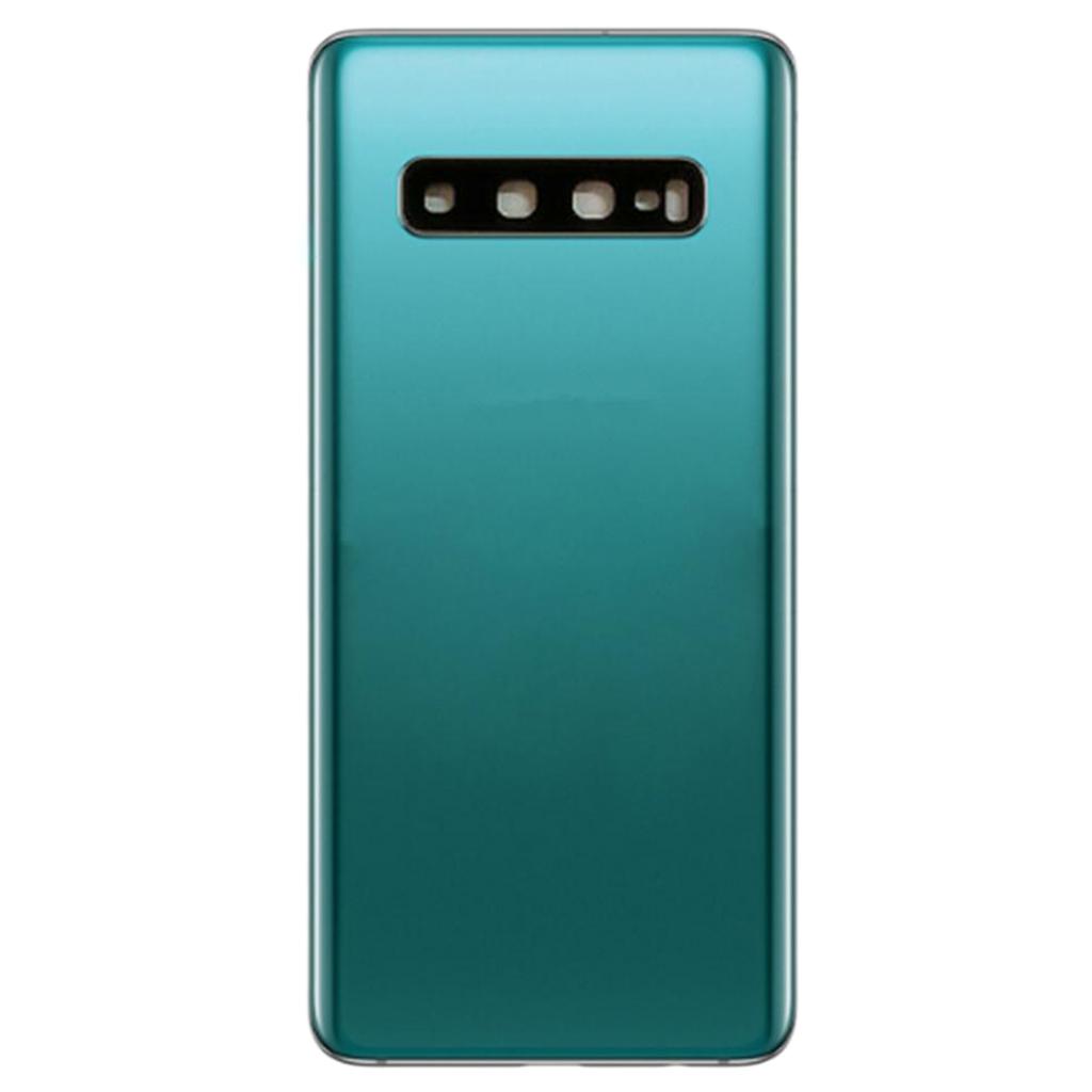 Lưng Thay Thế Kính ửa Sau Lắp Ống Kính Máy Ảnh Và Khung dụng ụ Tháo Lắp & Keo Cho Samsung Galaxy S10+ Plus