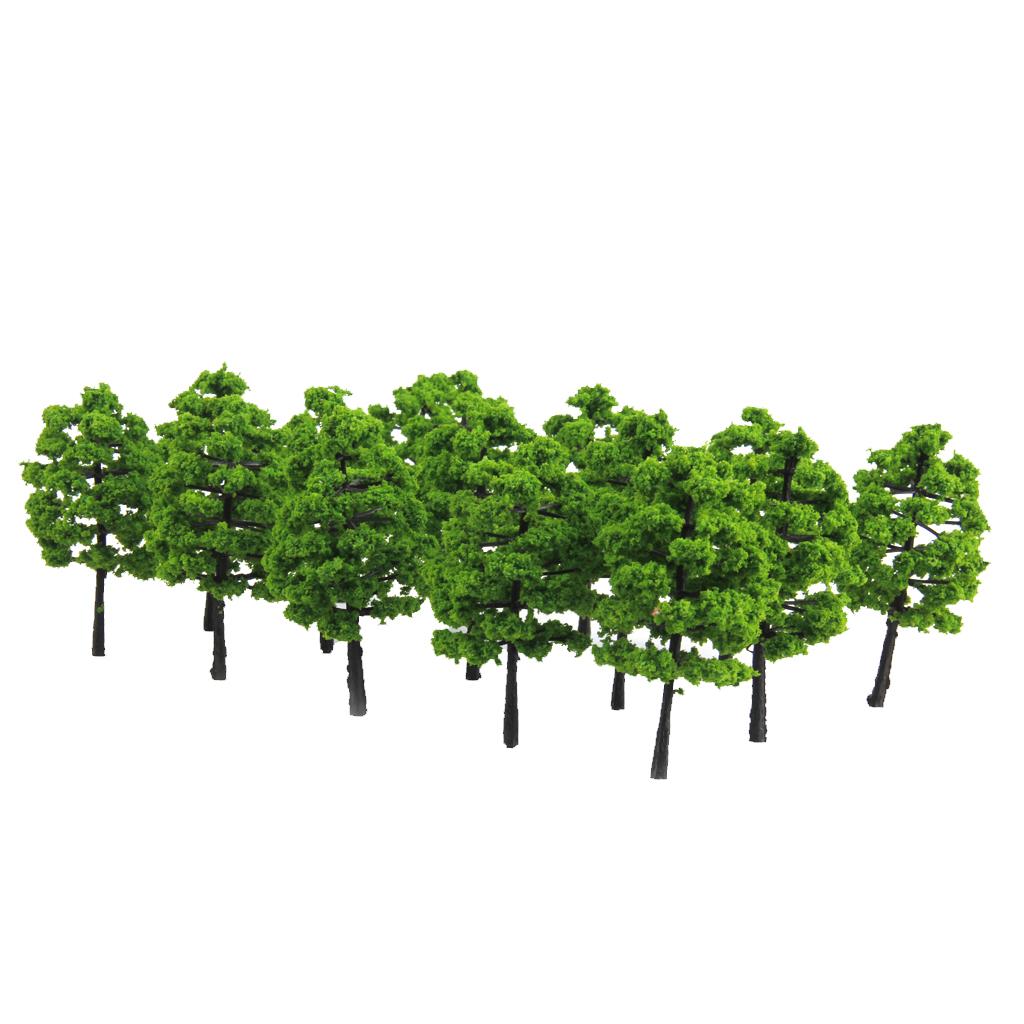 20x Model Trees Scenery 1:100 HO Scale Tree Landscape Layout