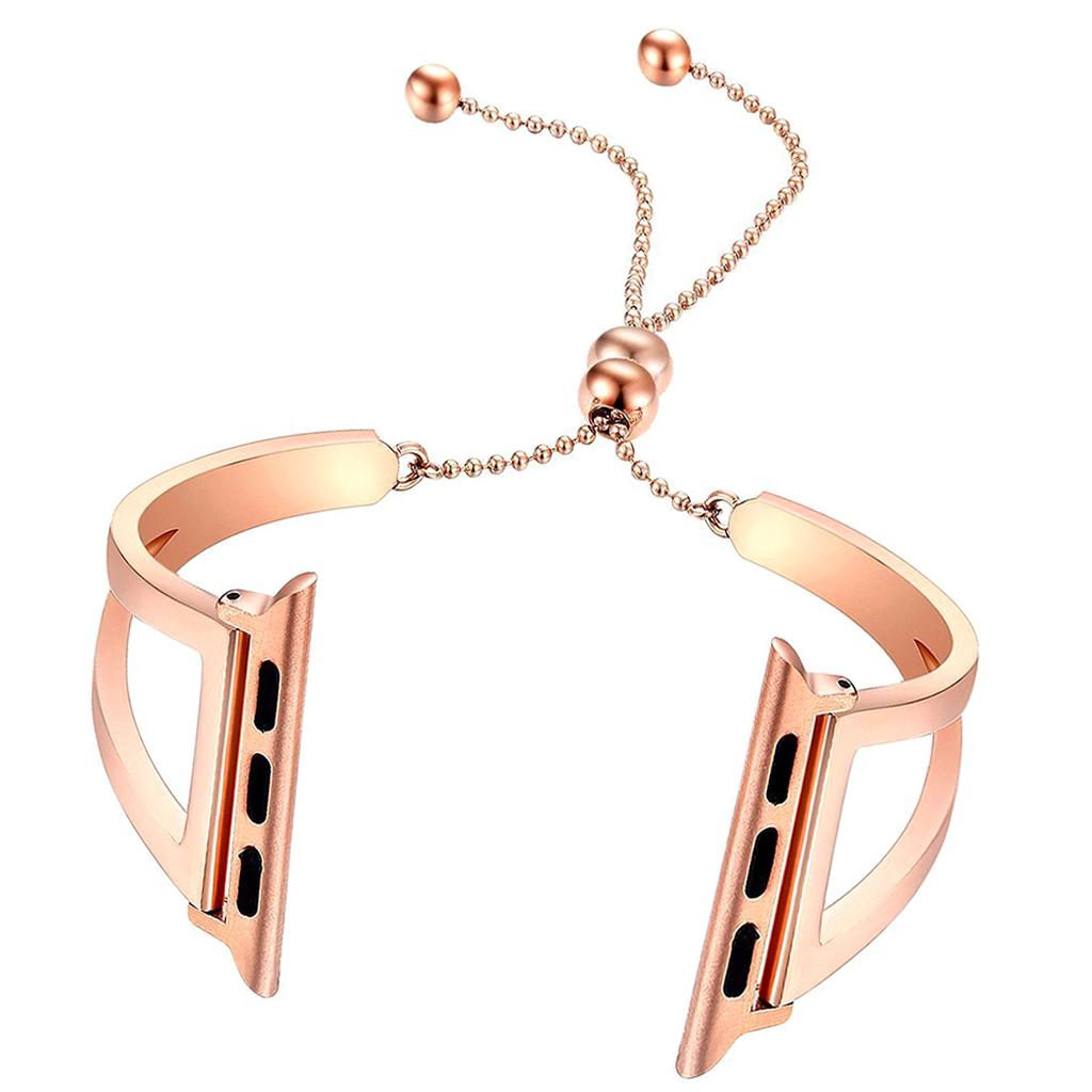 Stainless Steel Wristband Bangle Cuff For iWatch Series 1/2/3 42mm