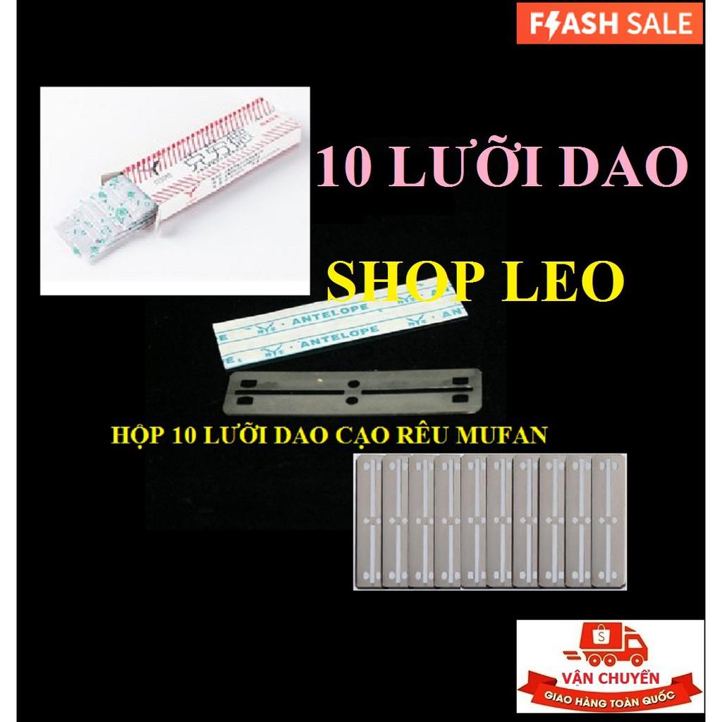 Cây cạo rêu MUFAN 65cm + 10 Lưỡi dao - cạo rêu bể cá cảnh- hồ thủy sinh - phụ kiện