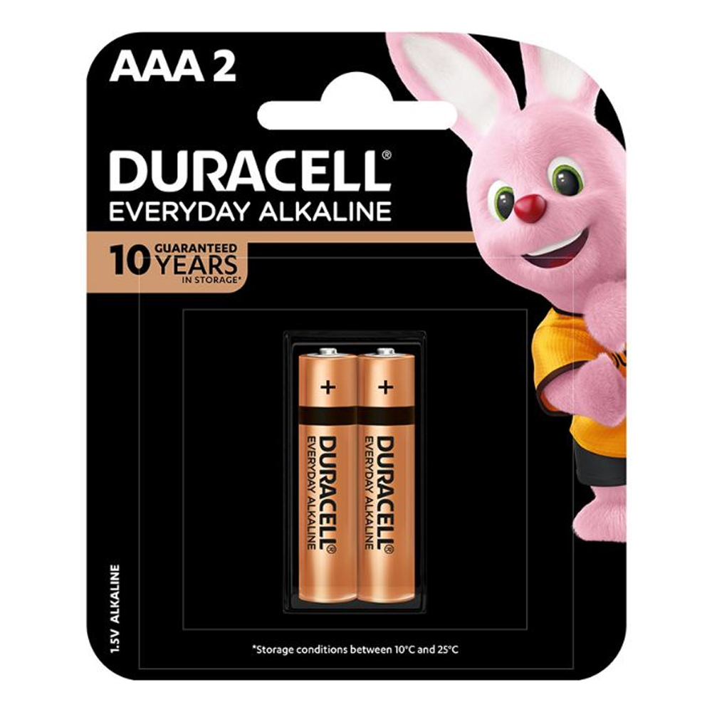 Vỉ 2 VPin AA , Pin AAA DURACELL 1,5V Siêu Bền - Hàng chính hãng