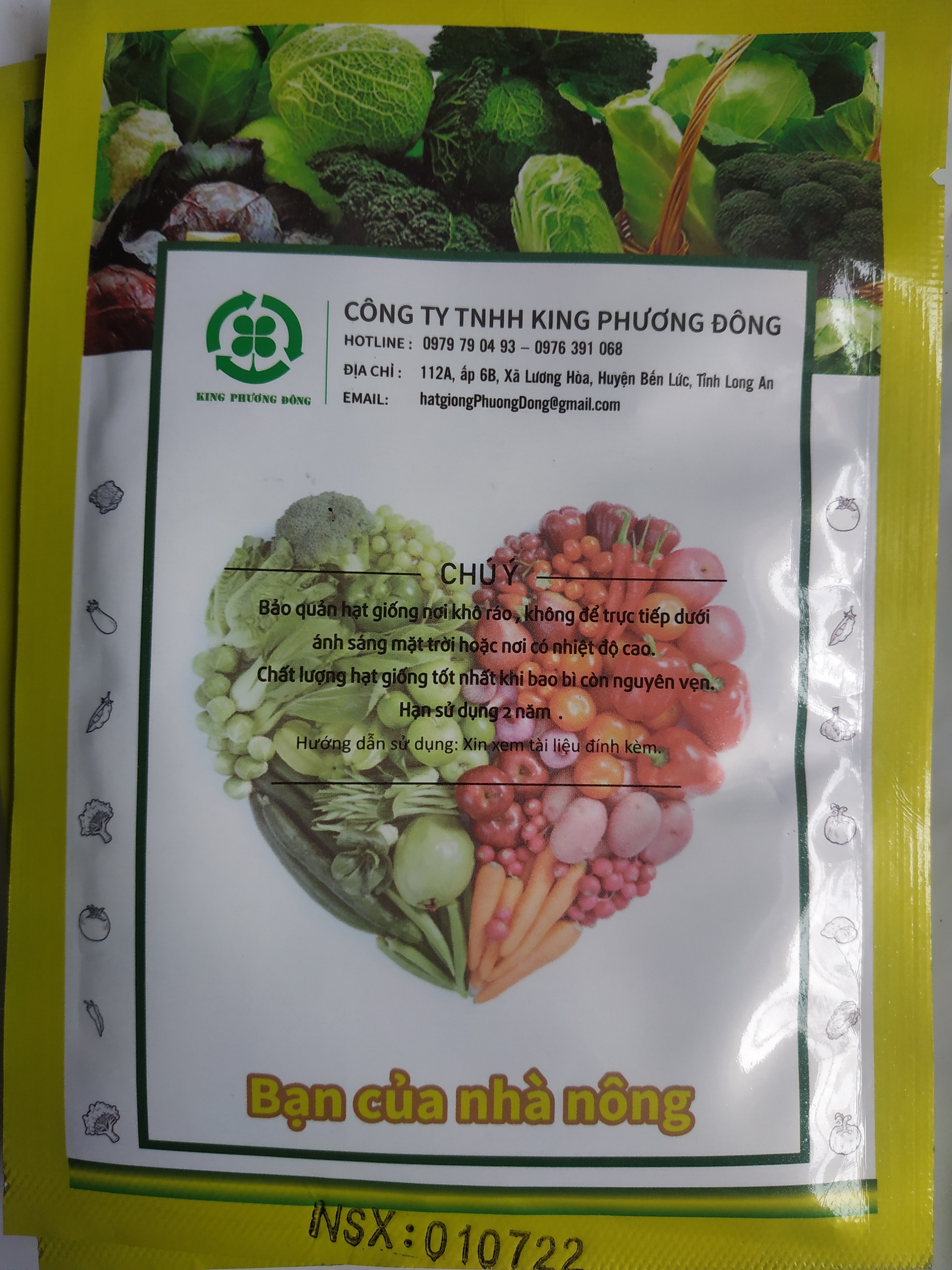 Hạt giống CẢI BẸ XANH LÁ TO - gói 20 gram