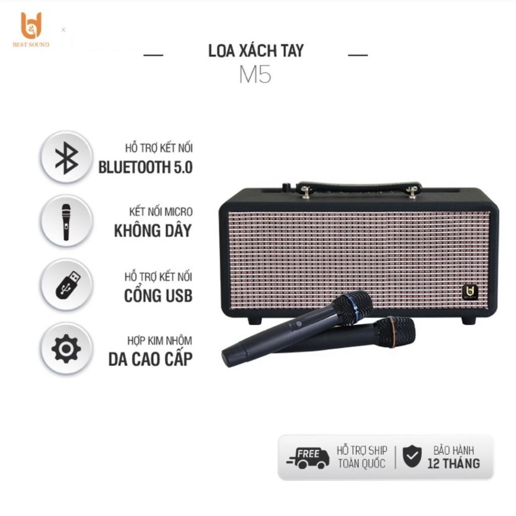 Loa di động cao cấp chính hãng Best Sound M6 Musicbox (Hàng nhập khẩu, 2022)