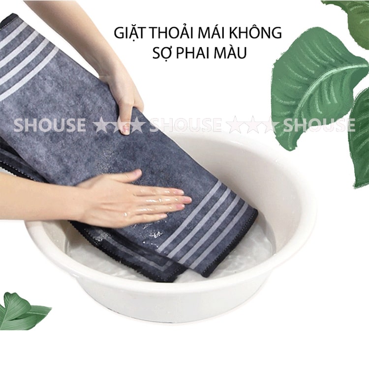 Thảm Chùi Chân Lau Chân trải sàn TCS SHOUSE phòng khách phòng tắm cao cấp giá rẻ 3d chống trượt hình thú đế cao su hút nước