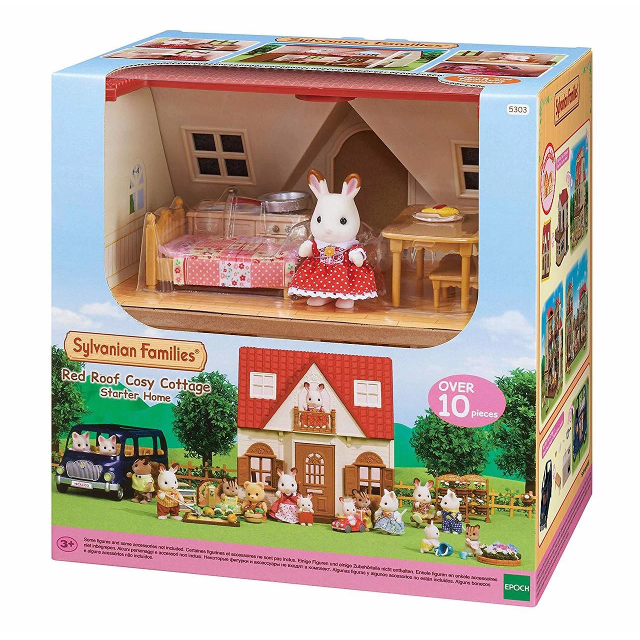 Đồ chơi mô hình Sylvanian Families Bộ nhà thỏ Cosy Cottage