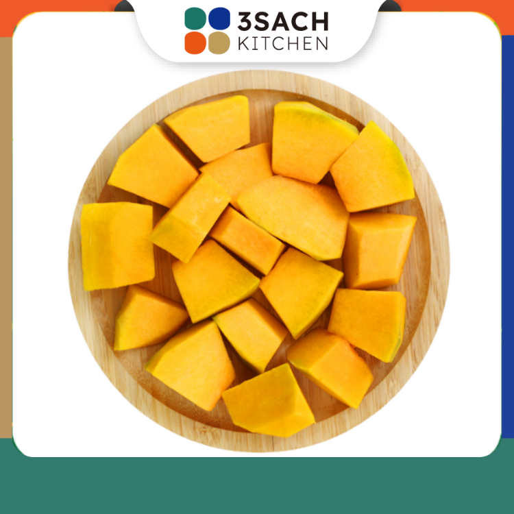 Bí Đỏ Hồ Lô Cắt Sẵn - Khay 300gr