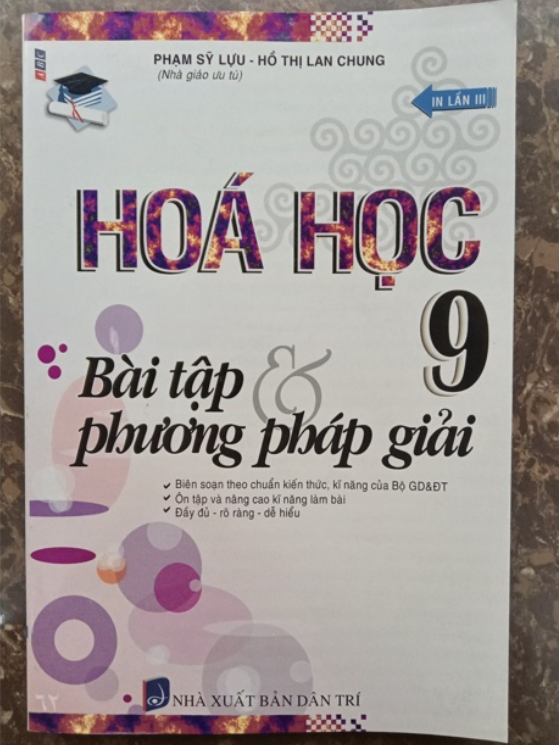 Sách - Bài Tập và Phương Pháp Giải Hóa Học 9