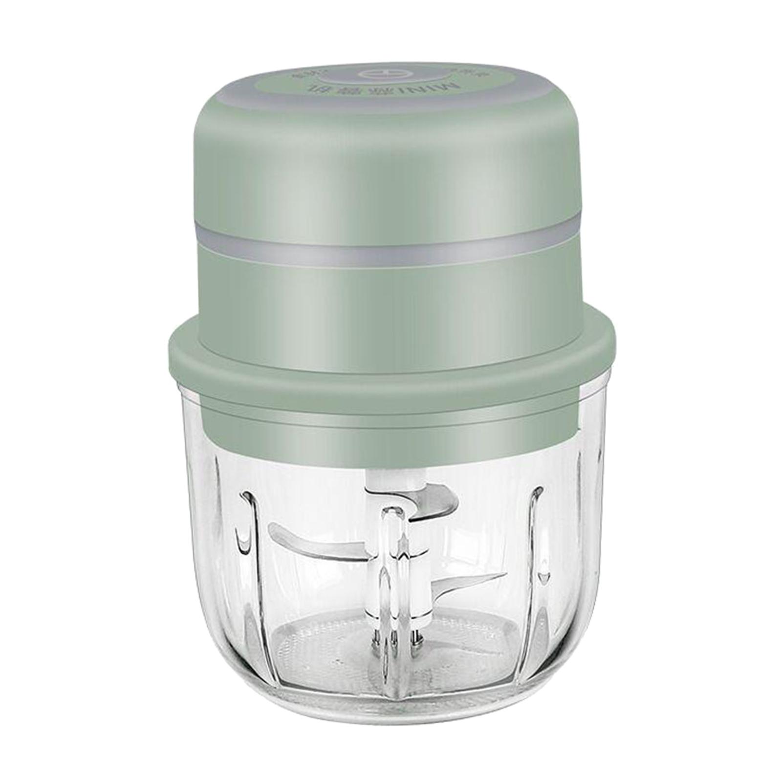 Electric Mini Garlic Chopper, Garlic Mincer Electric Chopper, Onion Chopper Portable Mini Chopper, Mini Chopper Food Processor for Vegetables
