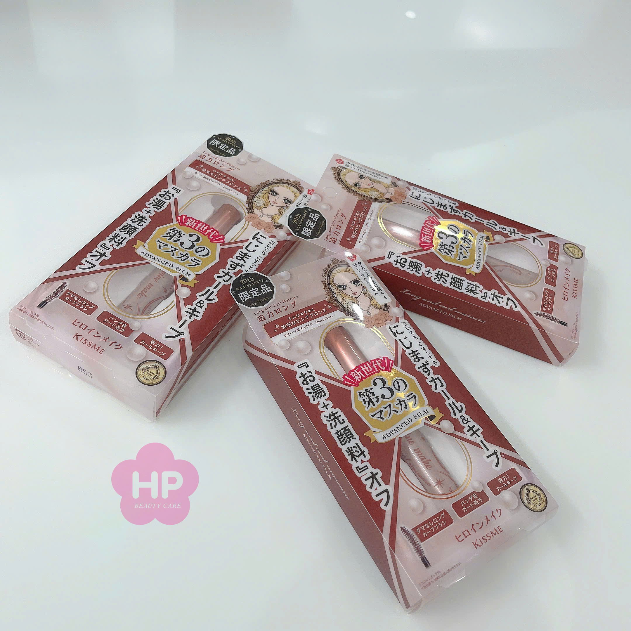 Mascara Dạng Màng Film Giúp Nâng Cong Và Dài Mi Kissme Heroine Make Long &amp; Curl Mascara Advanced Film 6G ( Màu Đồng Ánh Hồng )