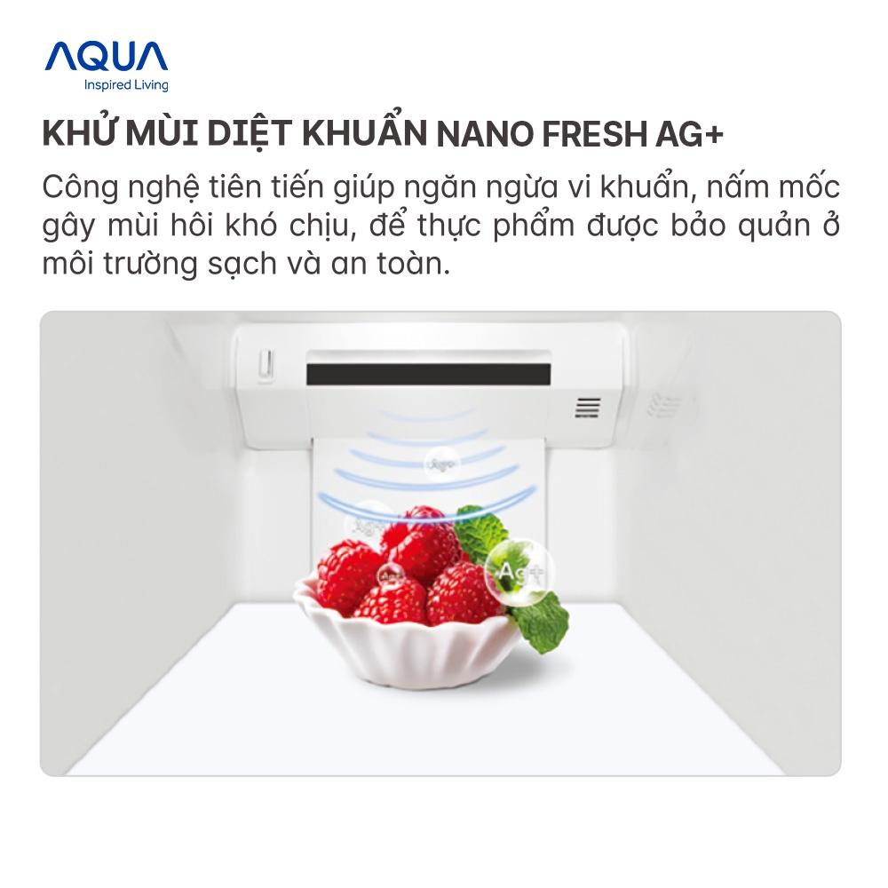 Tủ lạnh ngăn đông trên Aqua 130 Lít AQR-T150FA(BS) - Hàng chính hãng - Chỉ giao HCM, Hà Nội, Đà Nẵng, Hải Phòng, Bình Dương, Đồng Nai, Cần Thơ