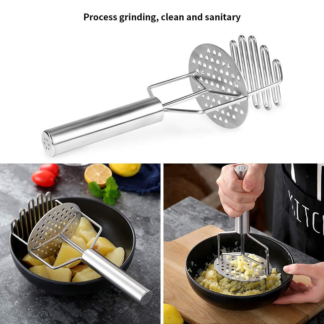 Thép không gỉ dập Khoai khoai tây, tem khoai tây cho máy rửa chén, khoai tây xay nhuyễn, khoai tây ép rau củ cho cháo khoai tây, trái cây và rau quả