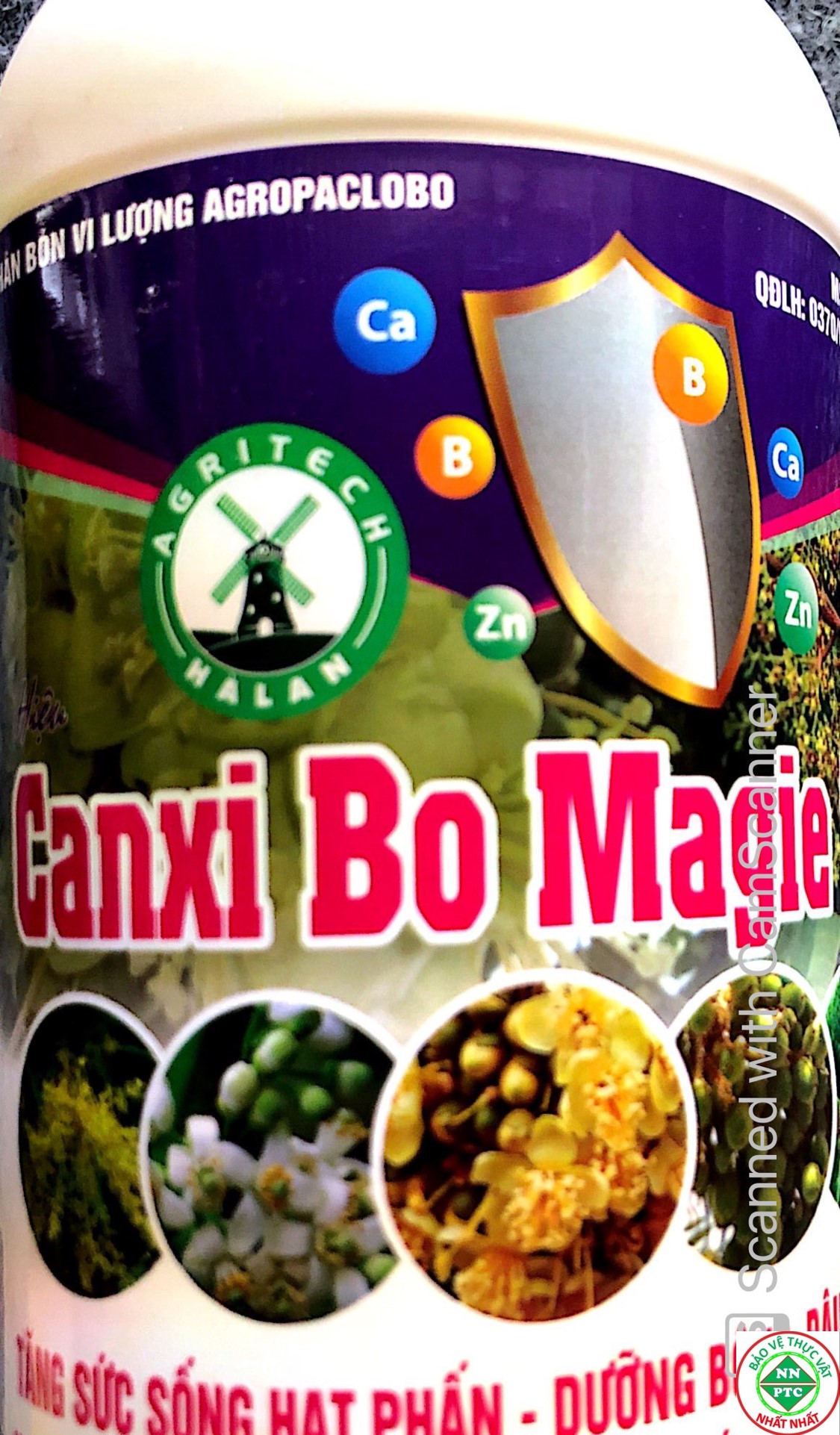 Phân Bón Vi Lượng CANXI BO MAGIE ZN Tăng Thụ Phấn,Đậu Trái, TO,Đẹp Trái,Hạn Chế Rụng Trái