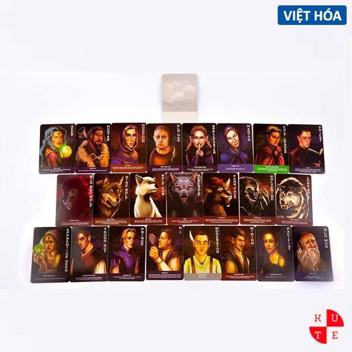 Bài Ma Sói Việt Hóa Thẻ Bài Ma Sói Ultimate Deluxe Việt Hóa