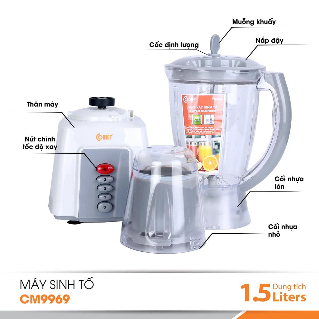 Máy xay sinh tố 1.5L COMET - CM9969 - Hàng Chính Hãng