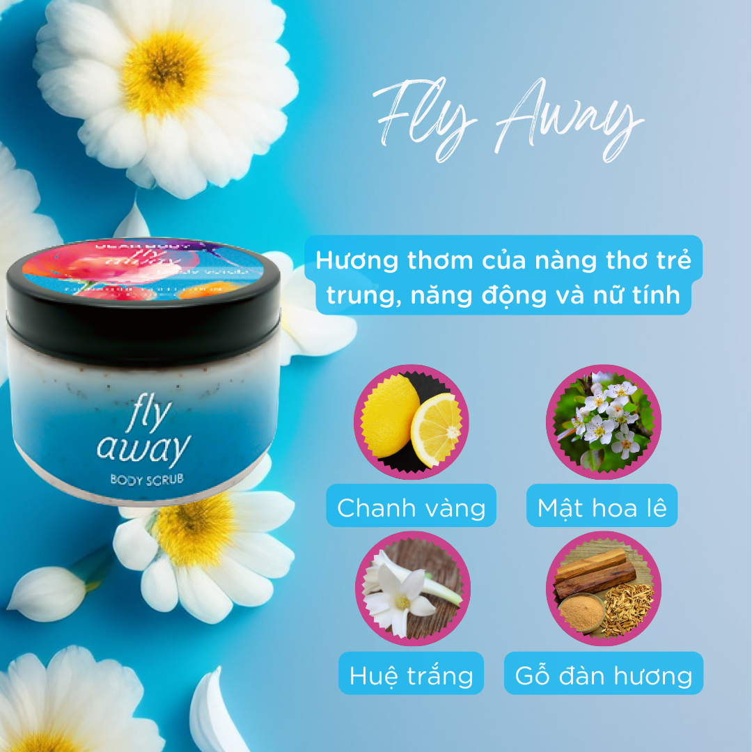 TẨY TẾ BÀO CHẾT TOÀN THÂN DEAR BODY - BODY SCRUB 350g - GIẢI PHÁP LÀM SẠCH HẾT CHẤT SỪNG TRÊN DA - LẤY ĐI LỚP BỤI NẰM SÂU LỖ CHÂN LÔNG