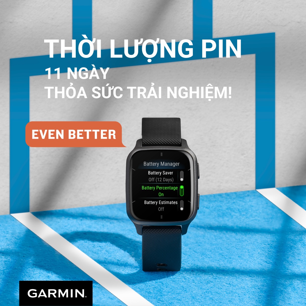 Đồng hồ thông minh Garmin Venu Sq 2 Music - Hàng chính hãng