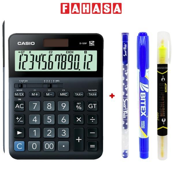 Máy Tính Văn Phòng Casio D - 120F - Kèm Quà Chất