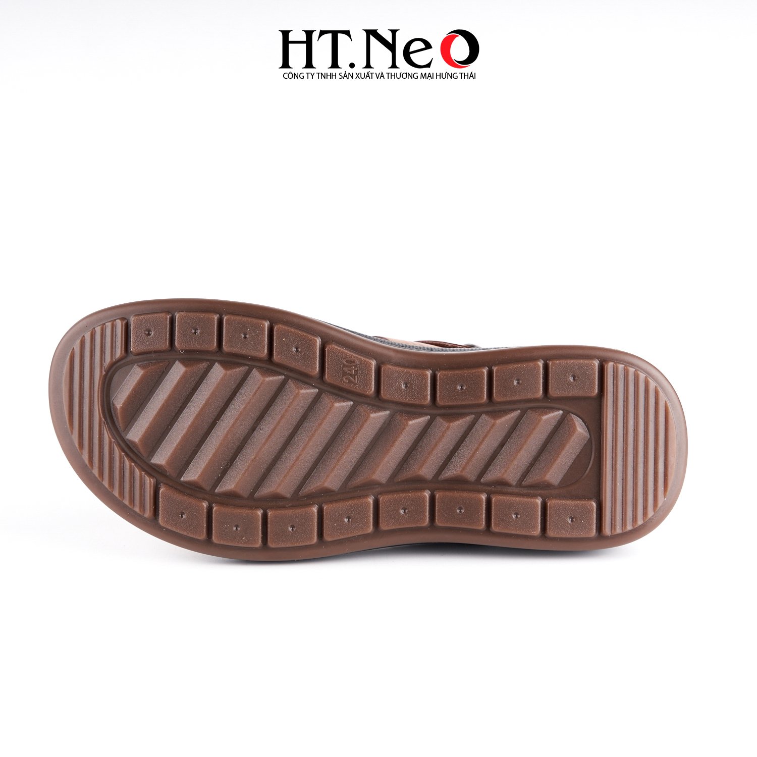 Sandal nam HT.NEO 100% da bò mềm mại, đế cao su nguyên khối, khâu may chân quai siêu chắc chắn SD151