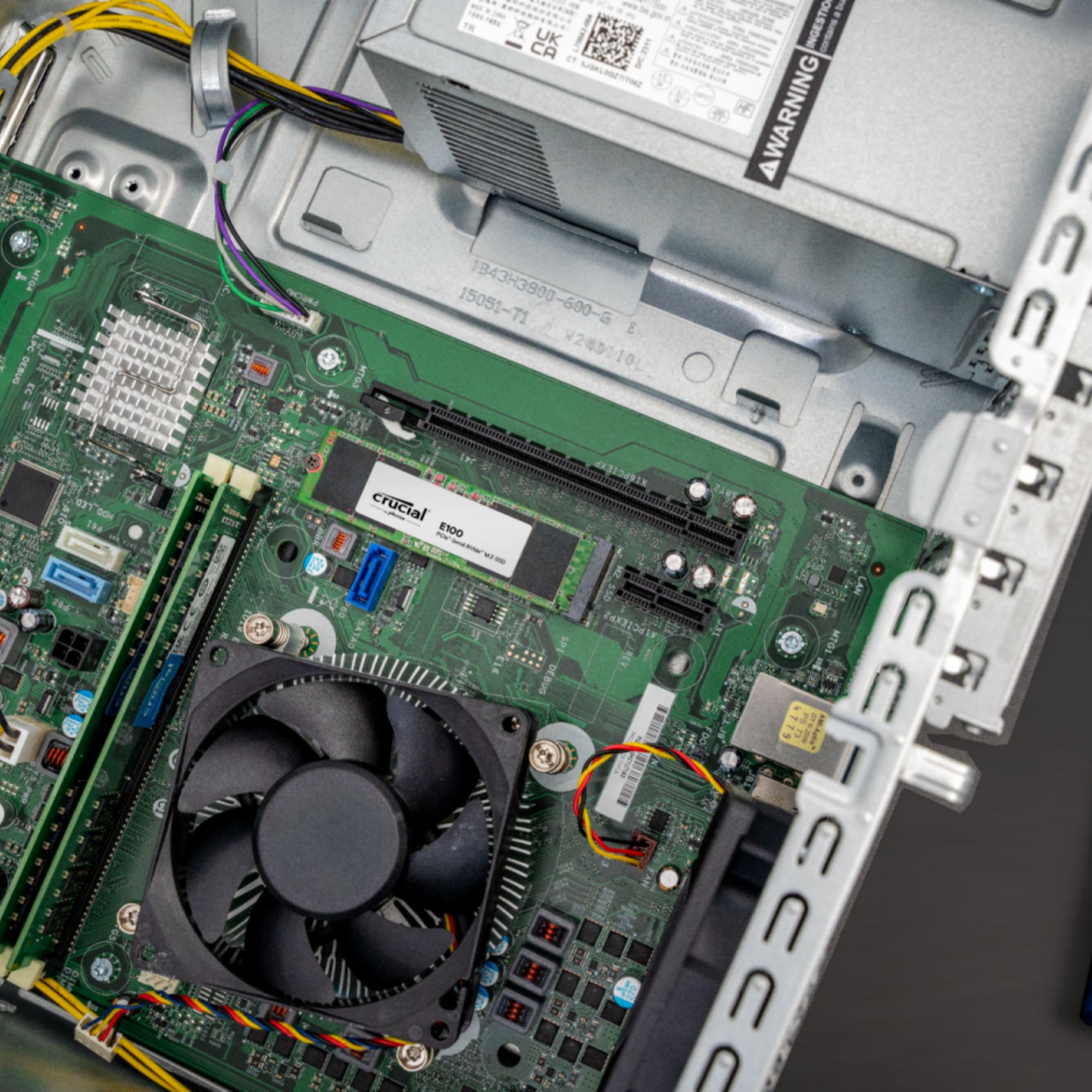 SSD CRUCIAL E100 NVMe 480GB - CT480E100SSD8 - HÀNG CHÍNH HÃNG