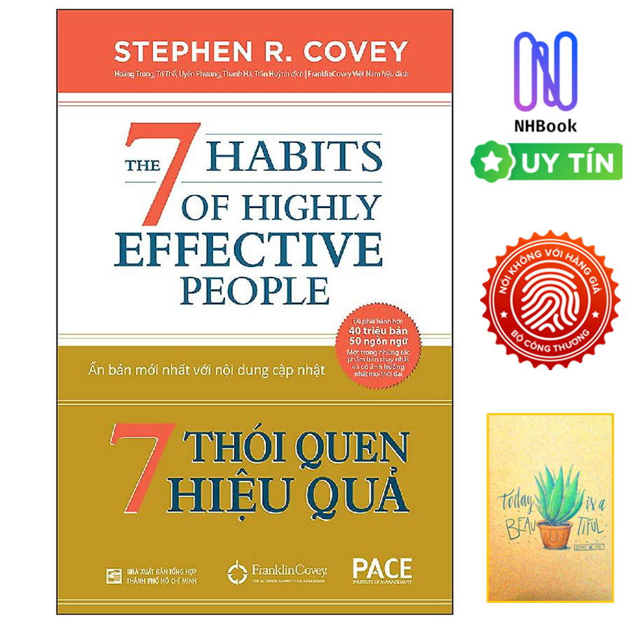 Hình ảnh Sách 7 Thói Quen Hiệu Quả (The 7 Habits Of Highly Effective People)- Tặng sổ tay