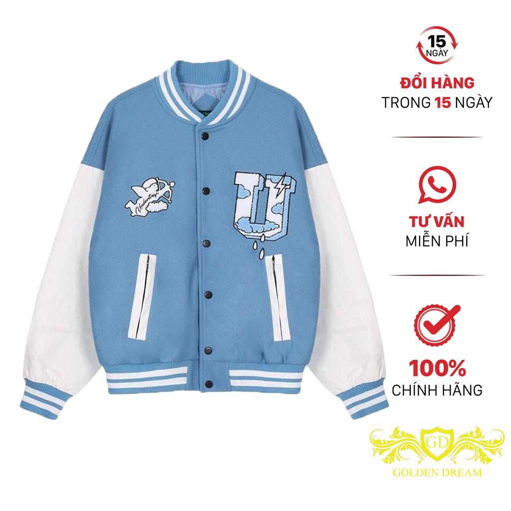 Aó khoác bomber Unisex chống nắng chất Nỉ in Hình Thiên Thần Siêu đẹp cho Nam Nữ