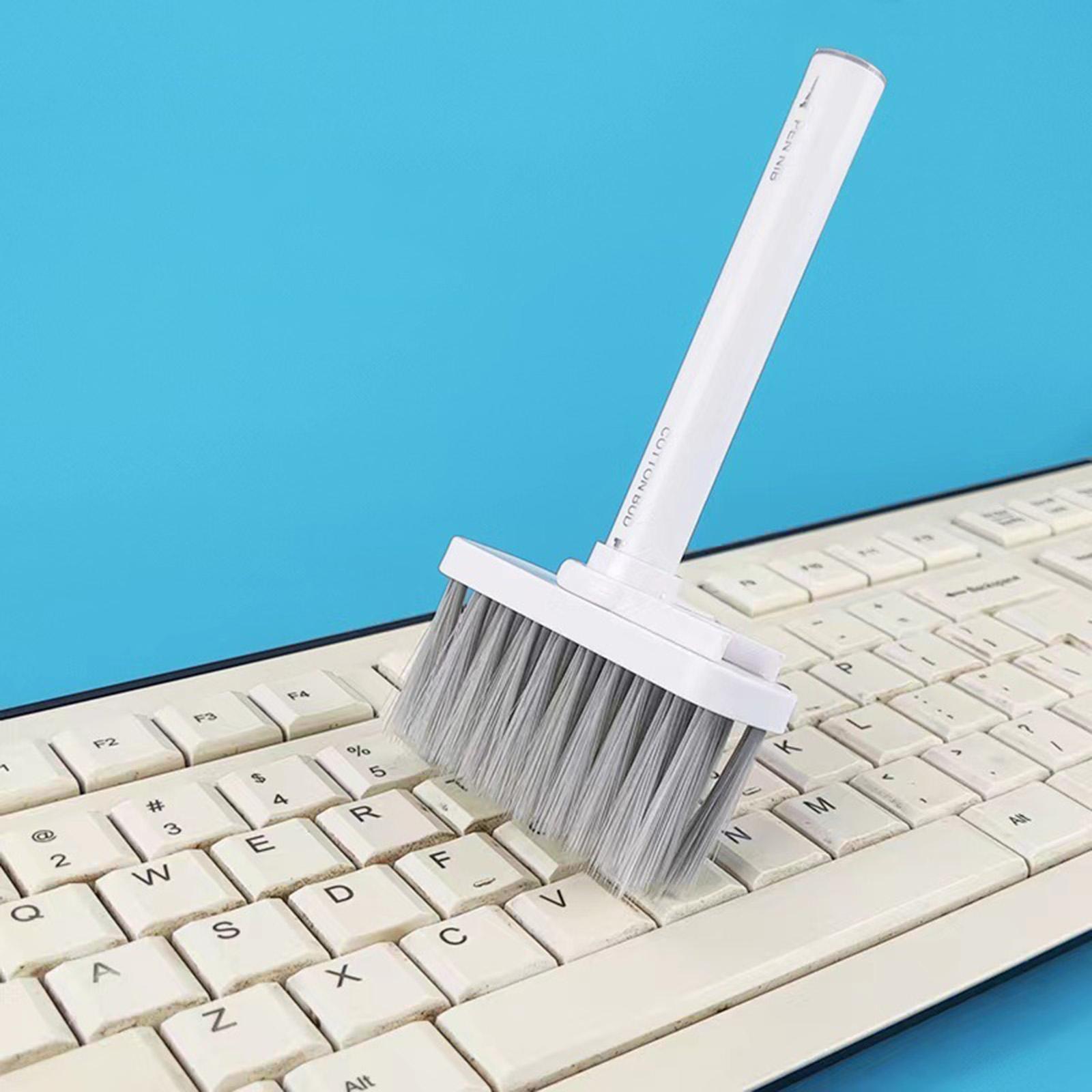 Electronic Cleaner Set Portable Flocking Sweep for Earphones Computer Screen