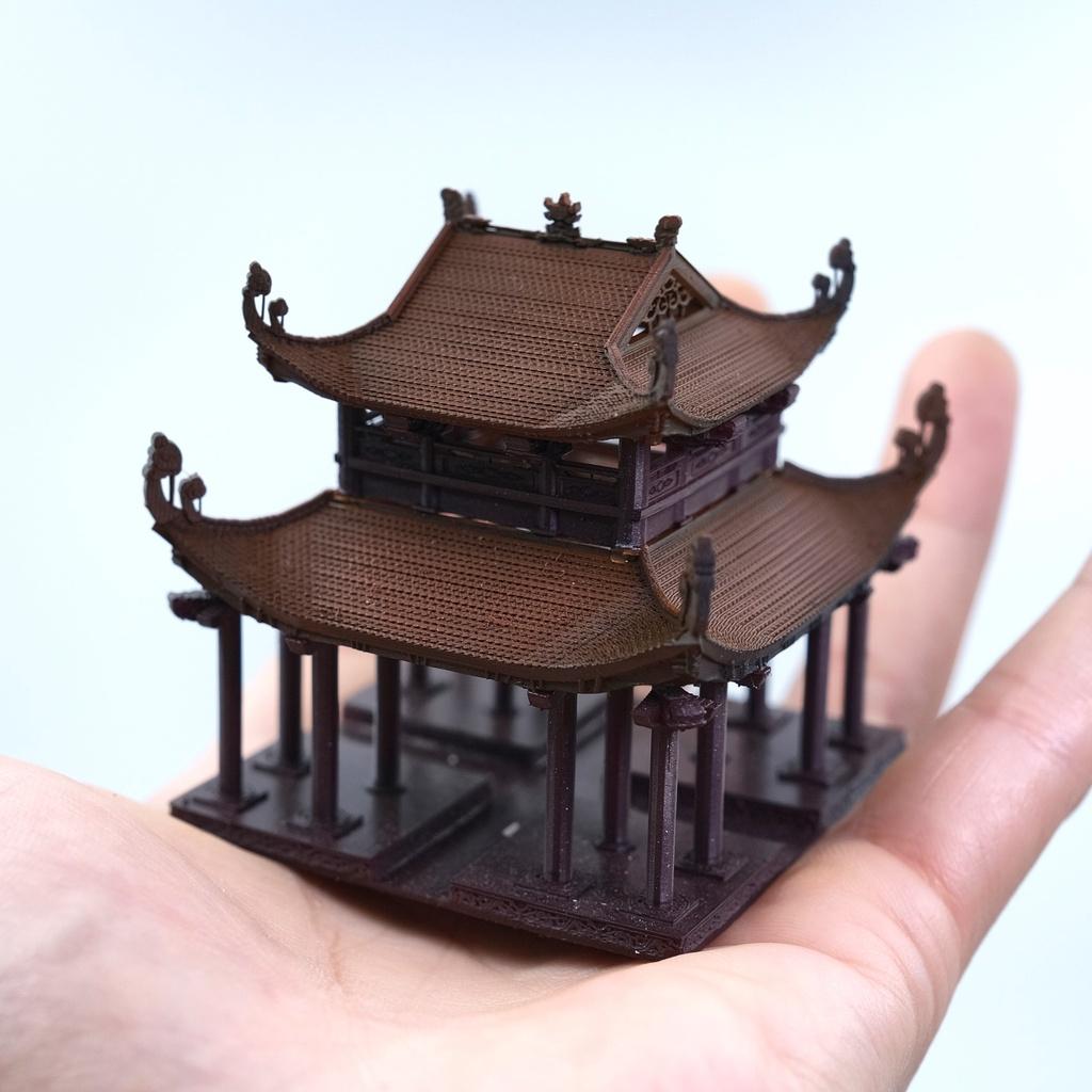 Mô hình tiểu cảnh THỦY ĐÌNH TRÀNG AN - bán cạn - bể cá - hòn non bộ - terrarium - tinh xảo - chất lượng cao