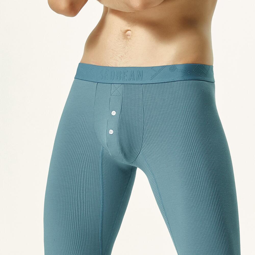 2021 Mới Nam Quần Lót Sinh Nhiệt Đáy Thu Đông Nam Quần Legging Giữ Ấm Quần Nam Chặt Quần Lót Dài Johns Giấc Ngủ