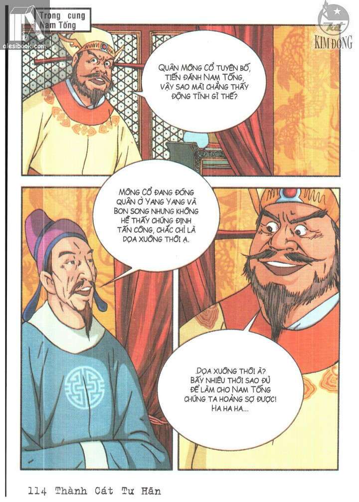 thành cát tư hãn chapter 86 10