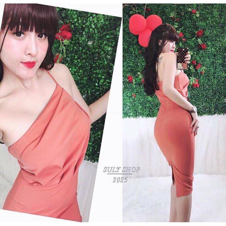 Đầm body lệch vai gợi cảm