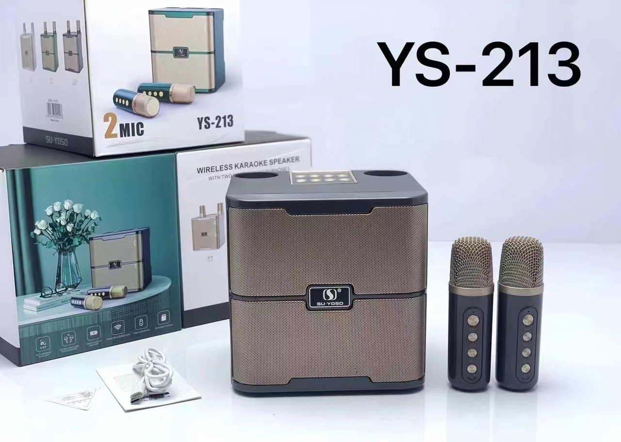 LOA BLUETOOTH YS 213 FULL BOX ÂM THANH CỰC HAY YS213